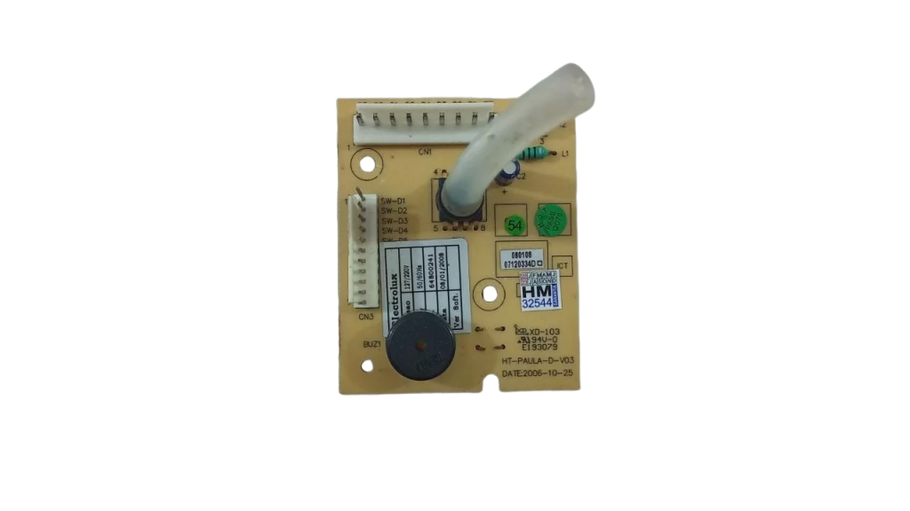 image Placa Interface Auxiliar Nivel Lavadora Electrolux Lst12 | 64800241 ( Bivolt ) - Imagem 1
