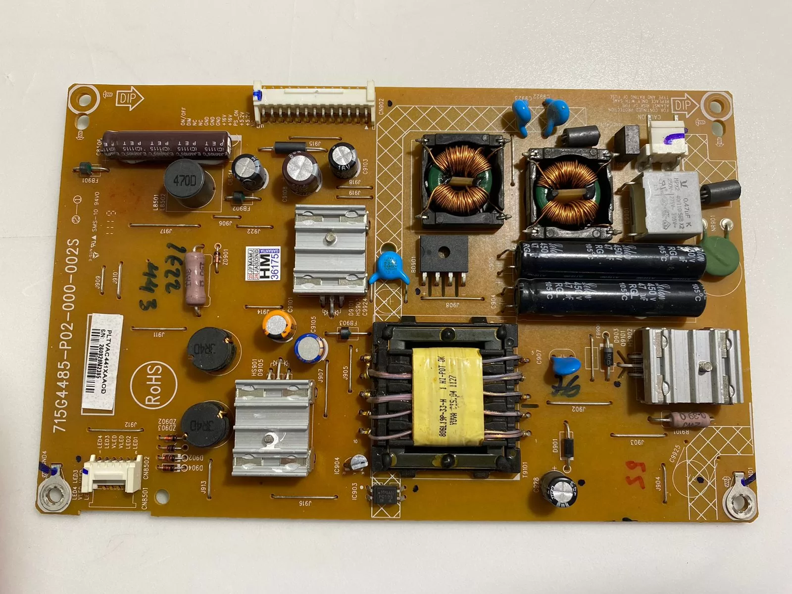 WhatsApp Image 2023-09-18 at 15.37.36 Placa Fonte Tv Aoc Le22h158 | 715g4485-p02-000-002s - Imagem 1